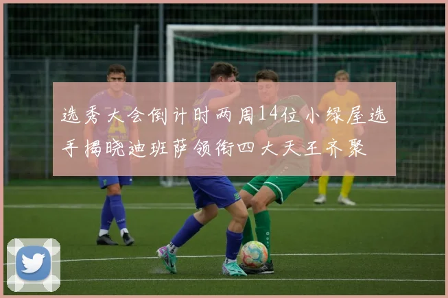 选秀大会倒计时两周14位小绿屋选手揭晓迪班萨领衔四大天王齐聚